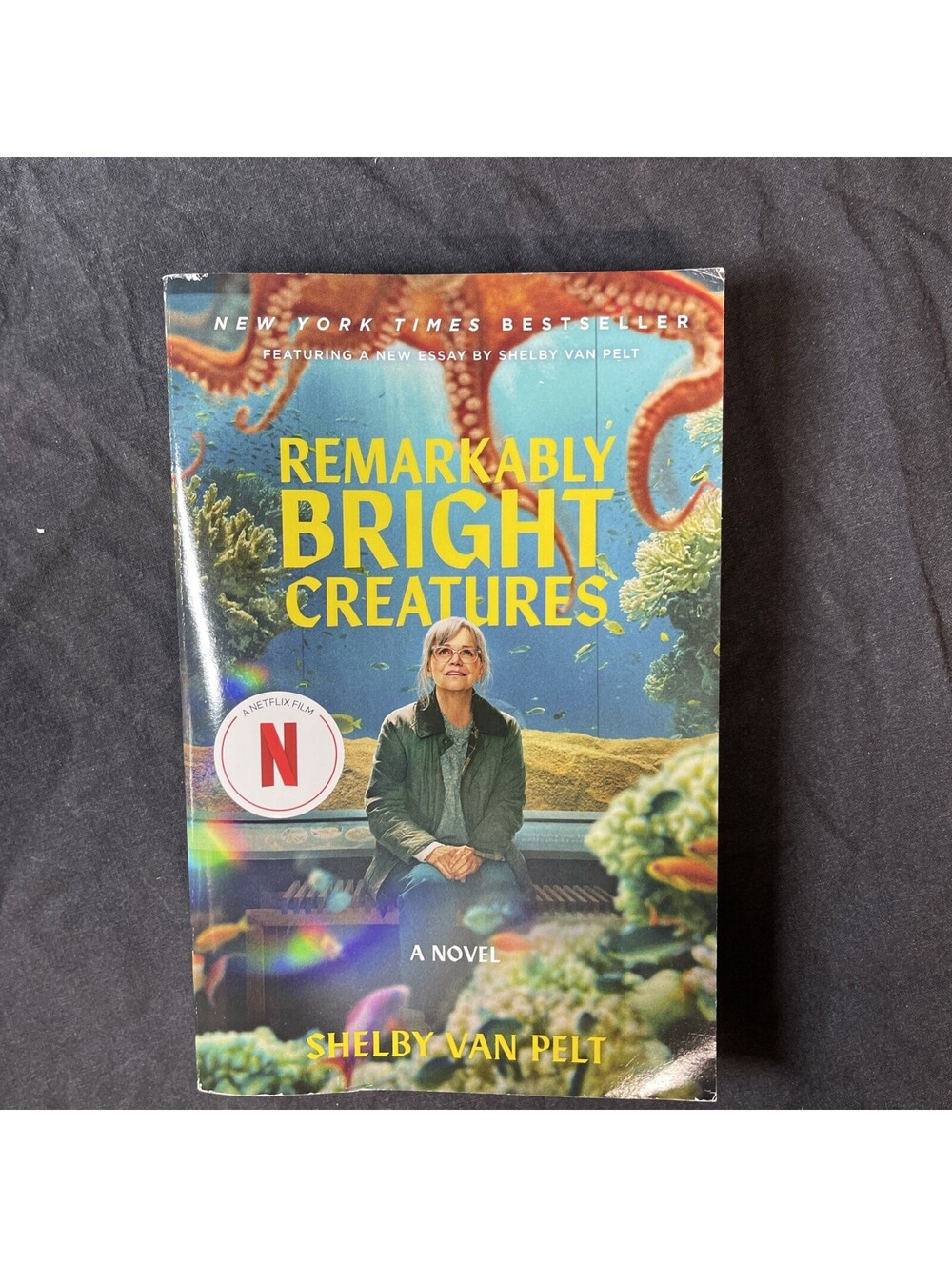 Remarkably Bright Creatures [Movie Tie-In] Paperback by Shelby Van Pelt-A novel